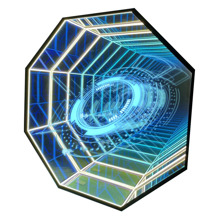 New Product Electronic Signs Hologram 3d Abyss Layer Mirror Advertising Lights